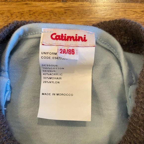 Girls Catimini Tee Sweater Set - Picture 5 of 9